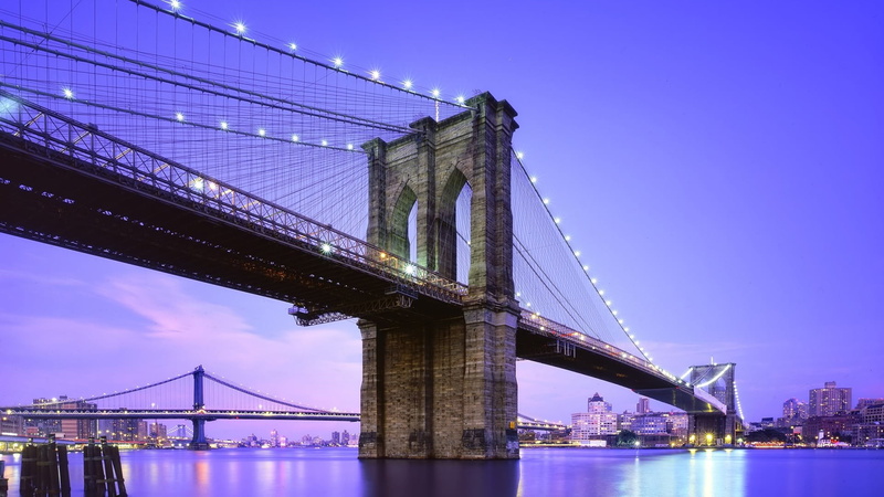 long, pier, engineering, cityscape, connection, famous, california, outdoors, bridge, sky, cable, low angle view, travel destinations, san, night, manhattan