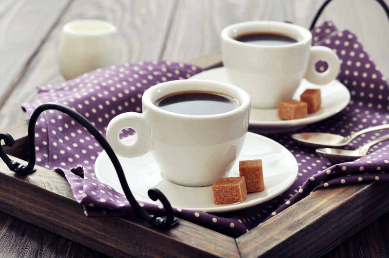 ceramic, freshness, sweet Food, teaspoon, pastry, coffee Cup, cubes, tray, teacups, crockery, caffeine, eating utensil, backgrounds, no People, morning