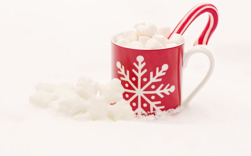 Warm, Snowflake, cold temperature, white color, CandyCane, 5K, red, Tasty, marshmallow, studio shot, white background, food, Holidays, cookies, 2017, refreshment