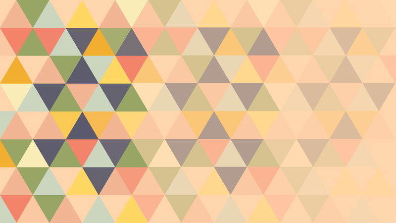 5K, colorful, abstrakciya, triangles, pattern