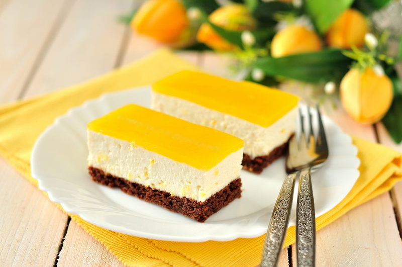  dessert, baked, fork, temptation, close-up, indoors, 1080P, cake, tart - dessert, kitchen utensil, indulgence, food, flowers, still life, sweet food