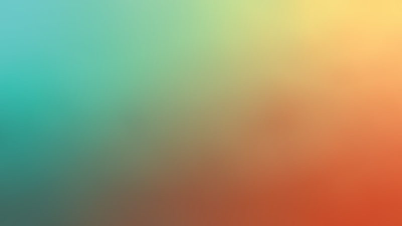 orange, simple, 2K, gradient, cyan