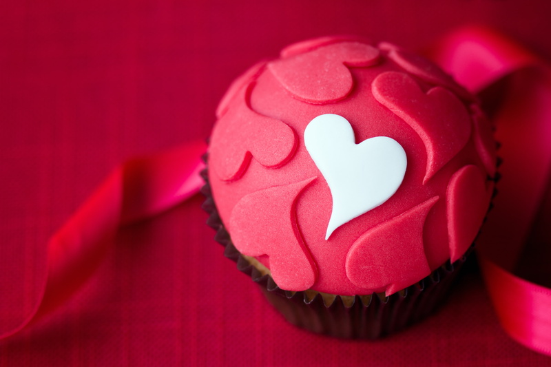 chocolate, 5K, cake, white, cakes, cupcake, heart, fondant, red, glaze, dessert