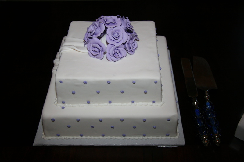 wedding cake, table, view, container, white, fondant, black background, flowering plant, close-up, food and drink, no people, white color, decoration, emotion