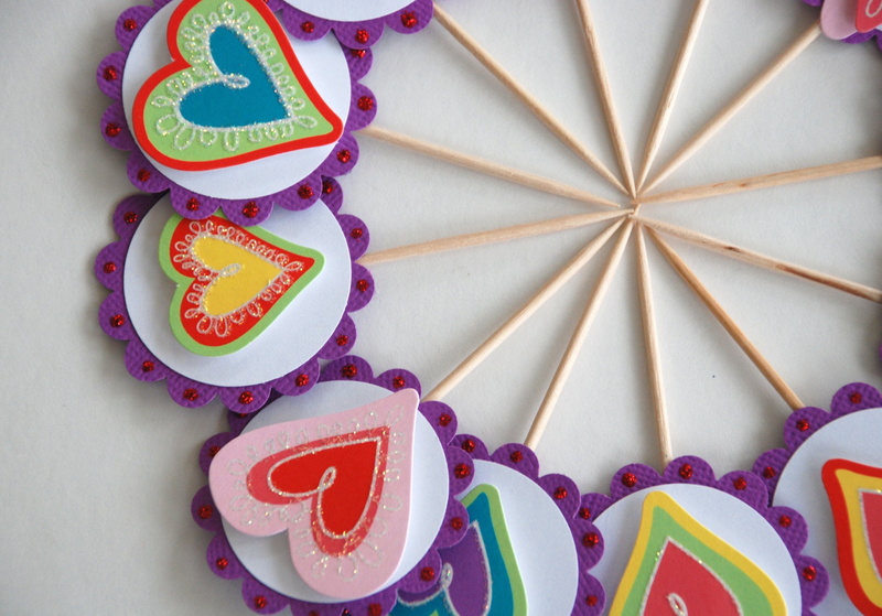 form, hearts, Toppers, handmade, embellish, love, 2K, polka, etsy, red, purple, Cupcake, Funky, white, floral, anniversary, sticks, lollipop, decorations