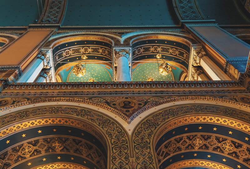 dome, ceiling, no people, low angle view, creativity, arched, craft, 4K, design, ornament, brown, ornate, arch, architecture, walls, city, arabesque pattern