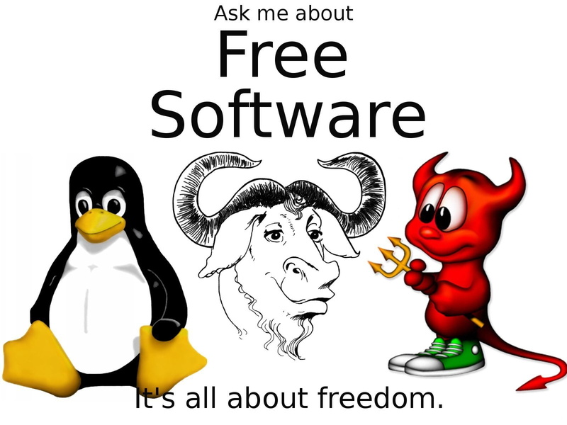gnu, bsd, tux, linux, 720P