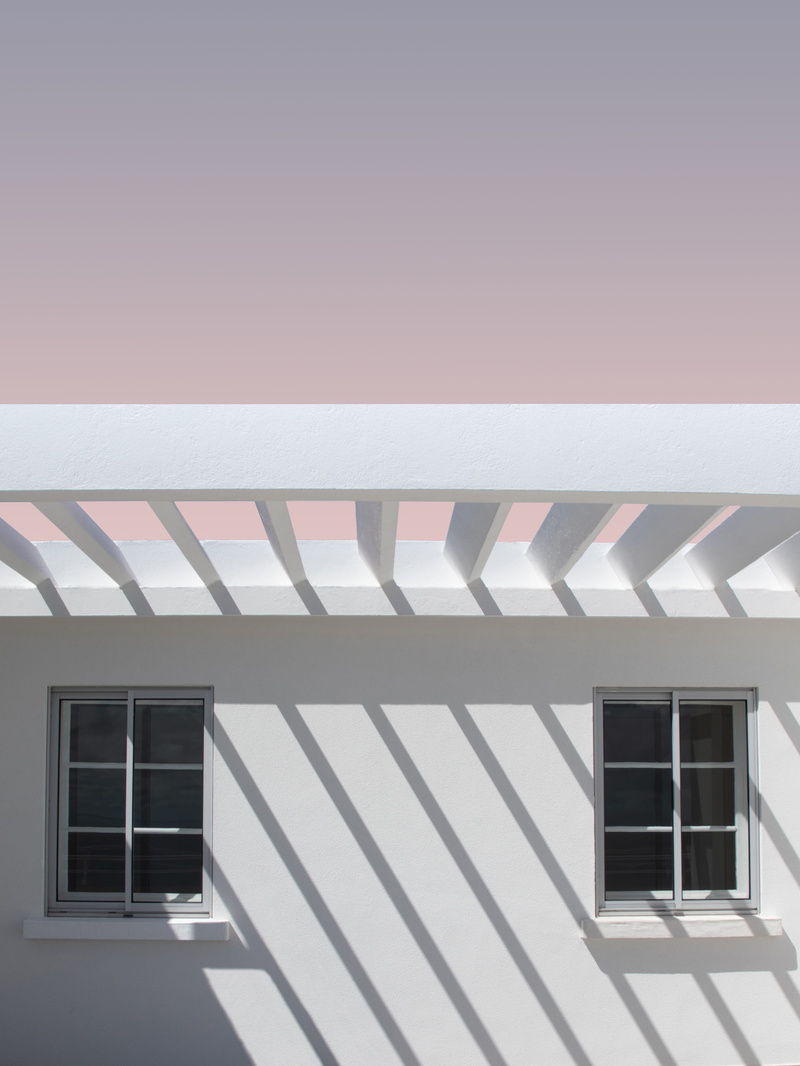 residential Building, white, space, facade, closeup, new, residential District, pink, exterior, urban, architecture, building Exterior, mansion, france