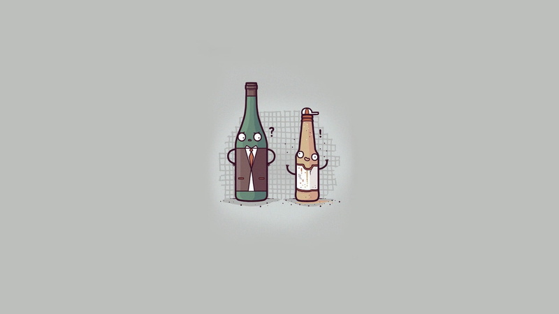 still life, two, food and drink, illustration, studio shot, no people, copy space, wine, single object, refreshment, glass - material, green, bottles, high angle view