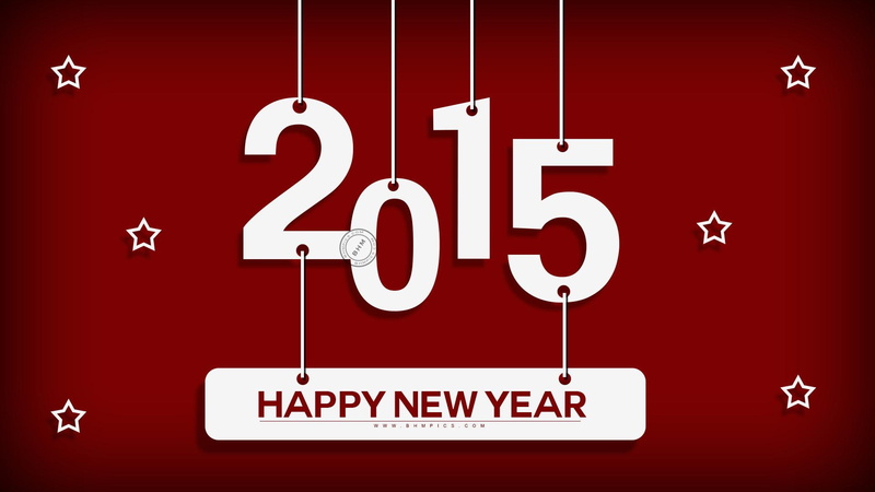 festivals / holidays, background, festival, signage, new, star, year, new year, 2015, happy, stars, 1080P