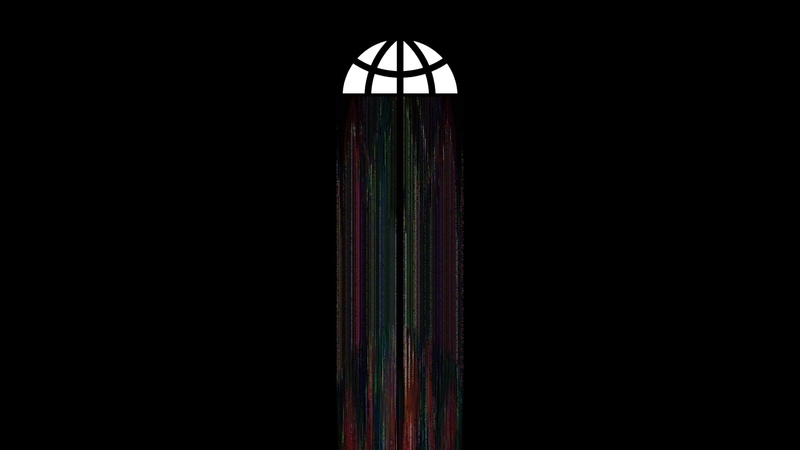 White, 1080P, Black, Abstract, Rainbow, Dark, Colors