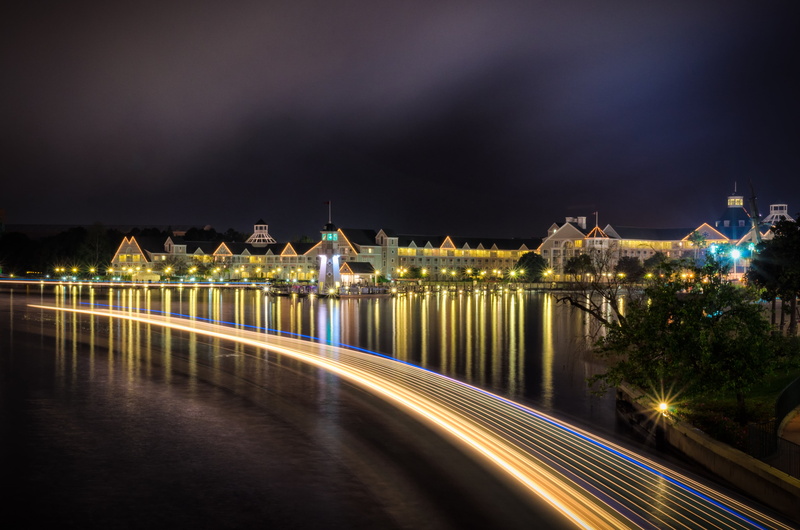 epcot, 4K, architecture, Crescent Lake, crescent, world, photography, florida, sky, villas, nikon, vacation, illuminated, lake, nd filter, resort, famous Place