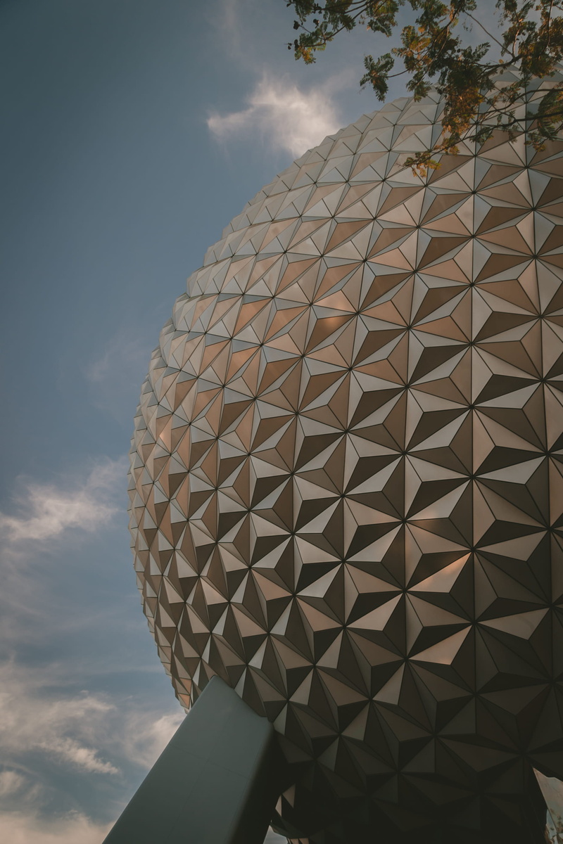 low angle view, sunlight, close-up, florida, decoration, shape, architecture, studios, travel destinations, adventure, universal, sky, fun, magic, warm