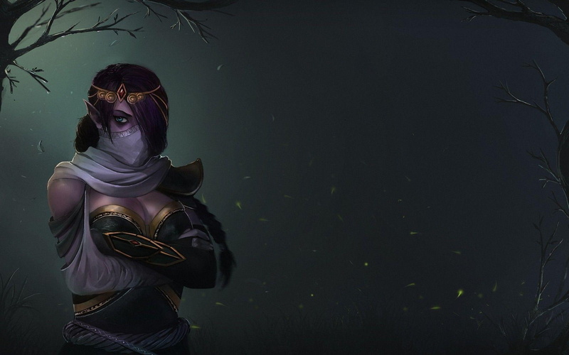 green, assassin, 1080P, top, character, anime, 1920x1200, games, female, templar assassin, templar, dota