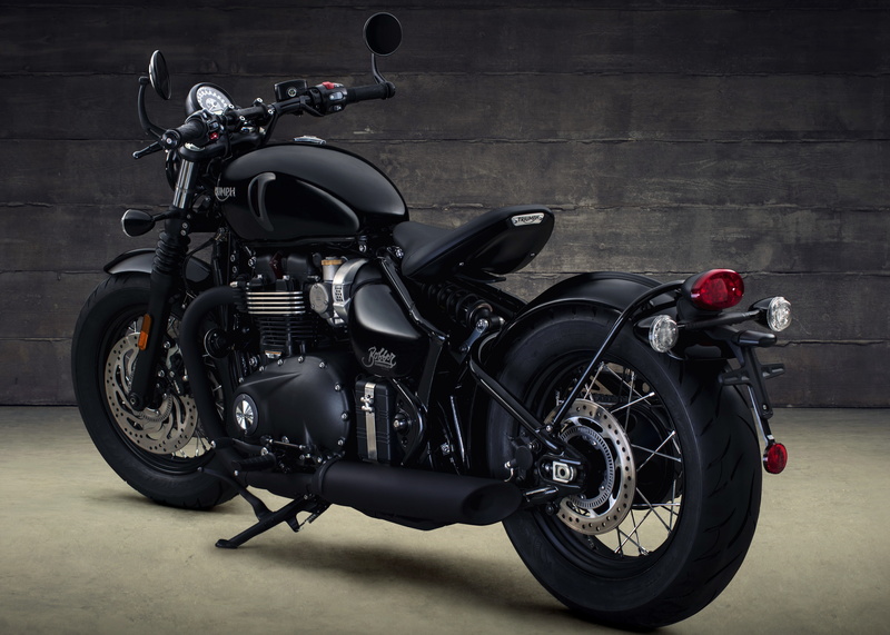 2018, 4K, Triumph Bonneville Bobber