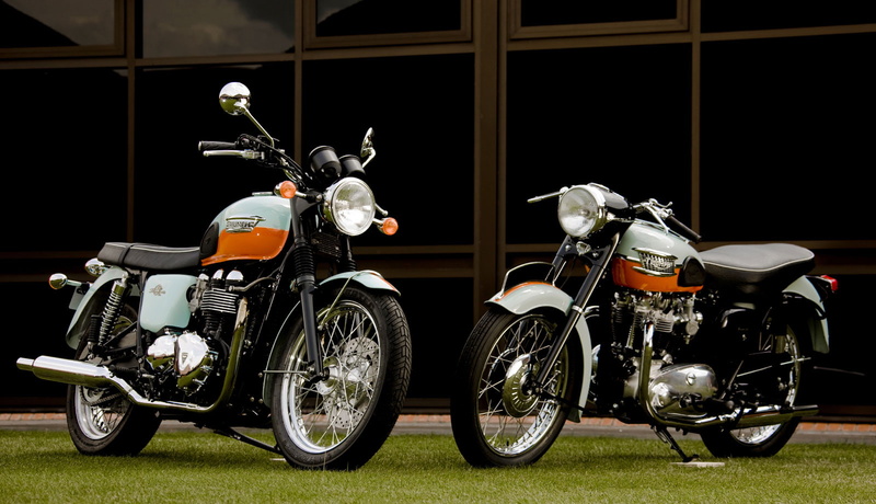2009, triumph, t100, 720P, 50th, bonneville