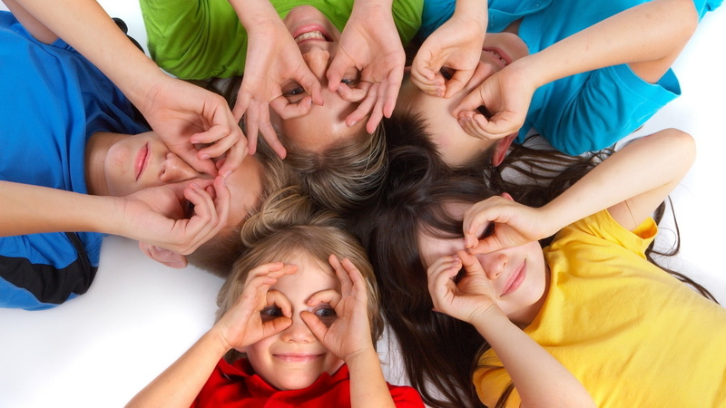 women, portrait, friendship, shirts, childhood, happiness, child, young adult, hand, s, togetherness, human body part, people, teenager, directly above