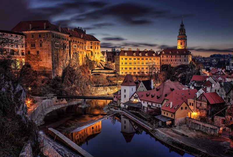 Czech Republic, 1080P, Cesky Krumlov