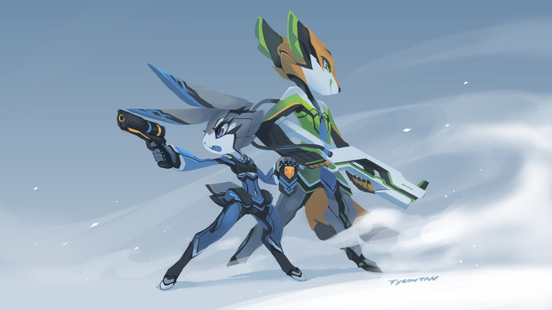 furry, Zootopia, Anthro, robotic, 1080P