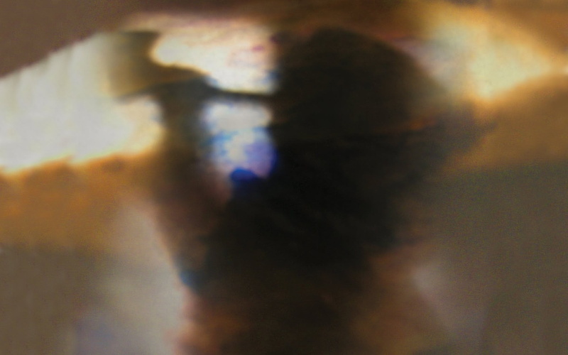 1080P, indoors, music, focus on shadow, side view, adult, lifestyles, waist up, close-up, unrecognizable person, real people, emotion, standing, blurred motion