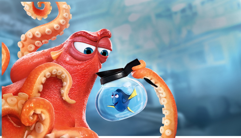8K, Dory, Finding Dory, Hank, Animation, Octopus