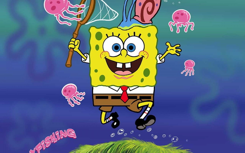squarepants, cartoon, animation, family, spongebob, 1080P
