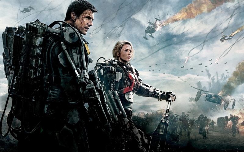Tom Cruise, Futuristic, Edge Of Tomorrow, Emily Blunt, 2K, science fiction, movies