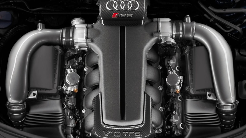 engine, V10 TFSI, Audi, 1080P