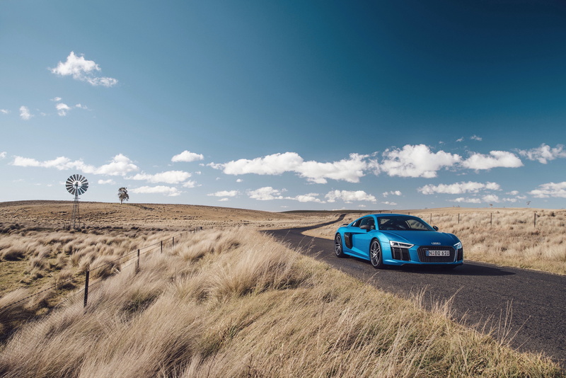 Coupe V10, 4K, 2017, Audi R8