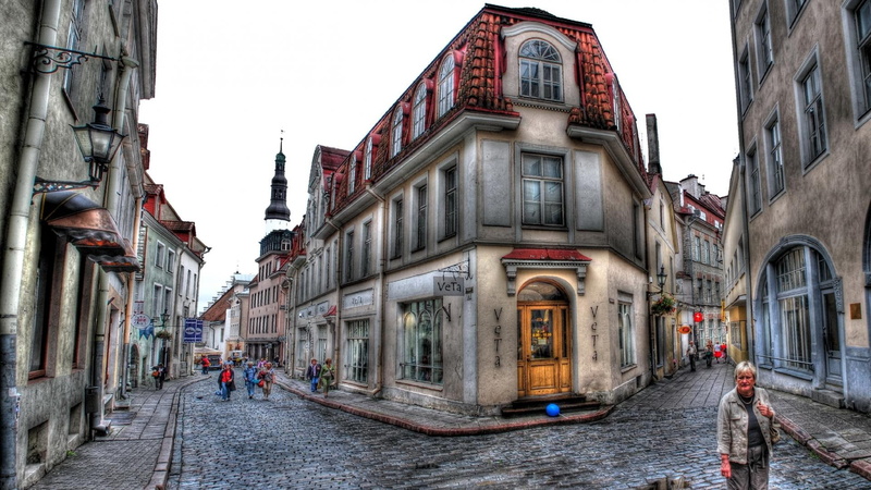nature and landscapes, cobblestones, people, side, streets, city, old, part, 1080P, beautiful, hdr, shops