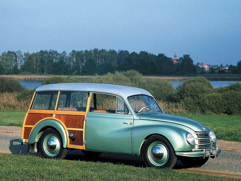 1953, retro, stationwagon, universal, dkw, f89, 720P