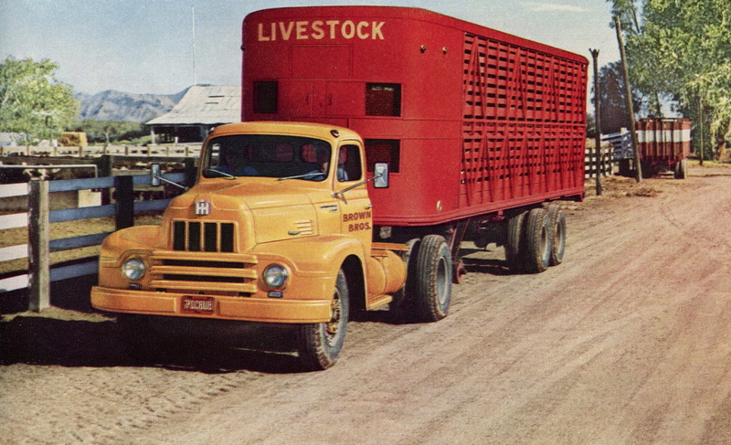 semi, 1953, roadliner, 1080P, retro, international, tractor, r-195