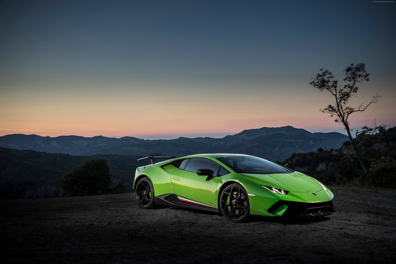2018 Cars, 4K, 7K, Lamborghini Huracan Performante