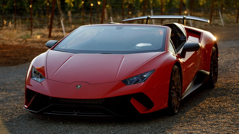 Sport Car, 1080P, Lamborghini, Lamborghini Huracan Performante, Lamborghini Huracan Performante Spyder, Car, Red Car