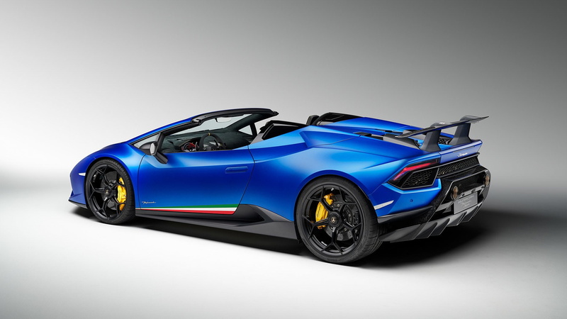 Lamborghini, Lamborghini Huracan Performante, Convertible, 1080P, Sport Car, Blue Car, Car, Lamborghini Huracan Performante Spyder