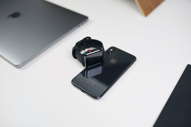 x, digital camera, beside, aluminum, computer, indoors, phone, black, photographic equipment, apple, watch, connection, high angle view, no people, macbook