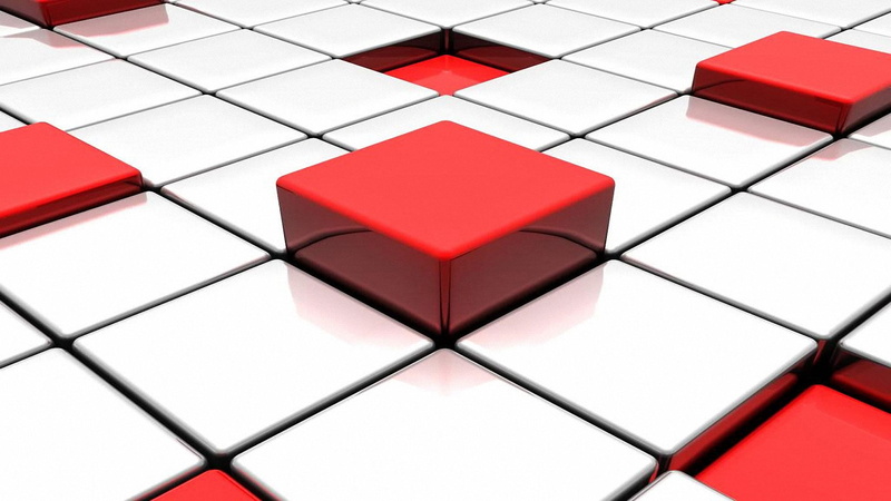 white, red, creativity, abstract, success, shapes, cube, multi Colored, diced, studio shot, illustration, square, metal, wire mesh, surface, contrasts