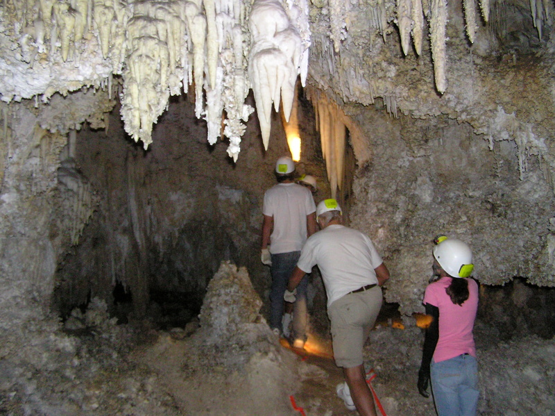 photos, rock - object, mexico, walking, geology, adventure, caverns, People, rear view, park, group of people, solid, family, public domain, day, carlsbad