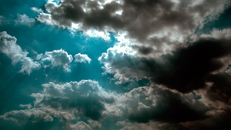 shadow, storm, bright, light, storm cloud, sunlight, dark, blue, cloudy, clouds, abstract, no People, wind, thunderstorm, cloud - Sky, environment, 2K