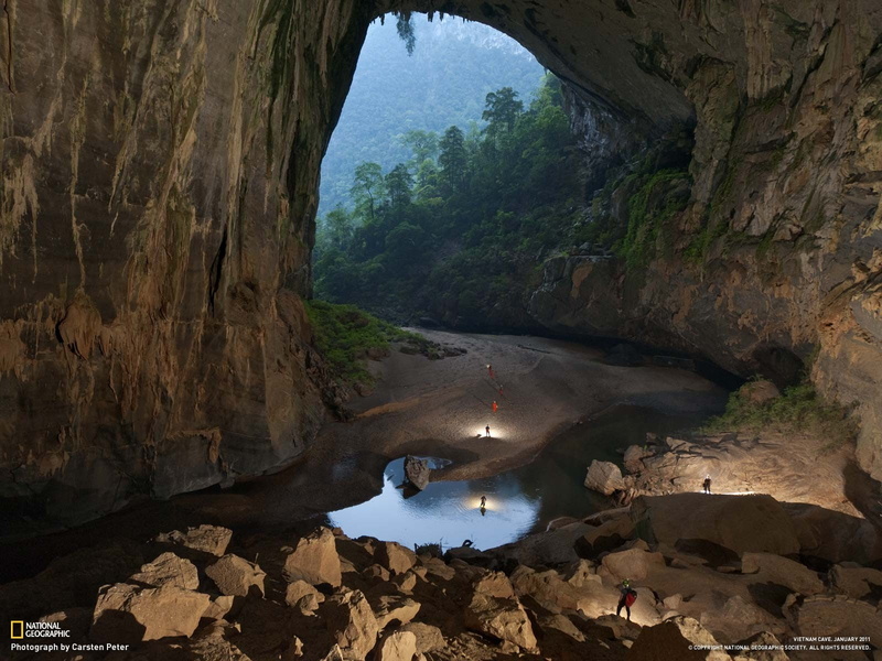 National Geographic, eroded, non-urban scene, tree, geology, formation, rock, rock - object, 720P, arch, scenics - nature, day, river, nature, water, solid