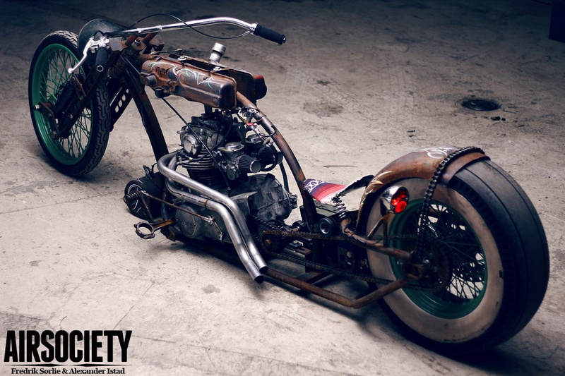 rat style, 480P, motorcycle