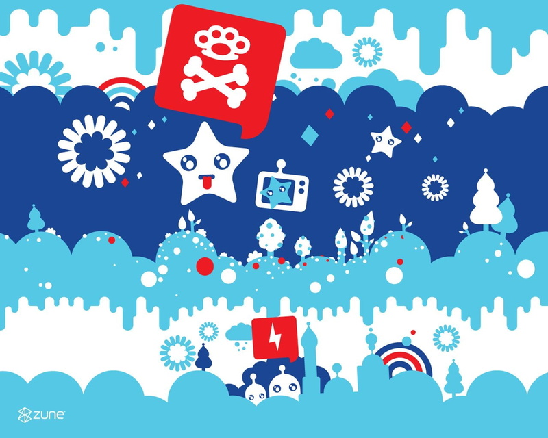 720P, multicolored, Zune, Products, illustration