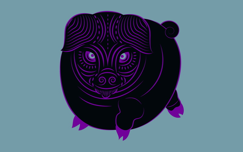 pig, zodiac, 1080P, Zune