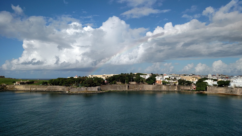 no people, travel, land, sky, beach, city, sea, water, nature, summer vacation, old san juan, caribbean, vacation, tourism, building, cityscape, built structure