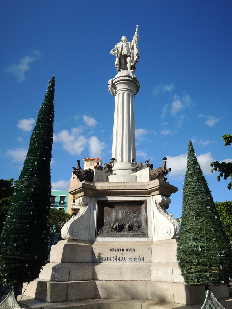 no people, tourism, sky, representation, monument, building exterior, built structure, travel, the past, puerto, statue, rico, nature, tree, art and craft