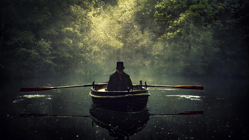 taboo, rowing, mode of transportation, nautical vessel, transportation, tree, outdoors, real people, rowboat, tv shows, lifestyles, tom hardy, hd, men