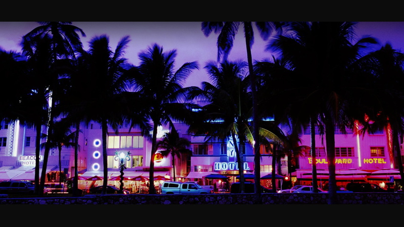 built structure, silhouette, no people, tree, building exterior, city, sky, illuminated, palm tree, nightlife, miami, bar - drink establishment, arts culture and entertainment