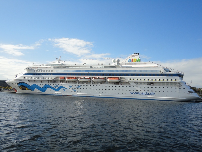 cloud - sky, kiel, ship, aida cara, mode of transportation, travel destinations, passenger ship, yacht, passenger craft, travel, cruise ship, aida, sailor