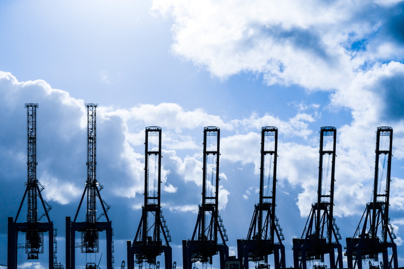 warehouse, rotterdam, crane, ship, outdoors, harbour crane, cloud - sky, port, nature, environment, business, architecture, sky, pier, no people, industry