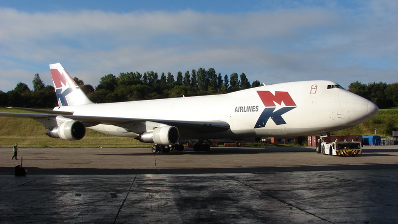 white, 1080P, freighter, b747, aircraft planes, boeing